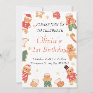 Invitation Cookie Monster 1er anniversaire