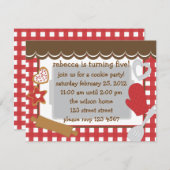 Invitation Cookie Party !. (Devant / Derrière)