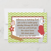 Invitation Cookie Party !. (Devant)