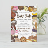 Invitation Cookie Swap Bake Vente Baked Goods Party (Debout devant)