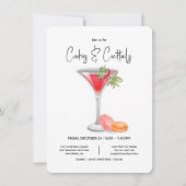 Invitation Cookies & Cocktails Noël Cocktail Party (Devant)