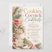 Invitation Cookies, Cocoa et Cocktails (Devant)