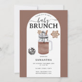 Invitation Cookies & Cocoa Hot Chocolate Baby Shower Brunch (Devant)
