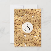 Invitation Cookies de chips au chocolat maison (Dos)