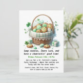 Invitation Cookies de la Saint-Patrick – Chance et Amour doux (Debout devant)