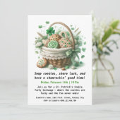 Invitation Cookies de la Saint-Patrick – Chance et Amour Suav (Debout devant)