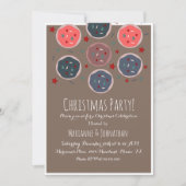 Invitation Cookies de Noël doux Échange d'arroseurs (Devant)