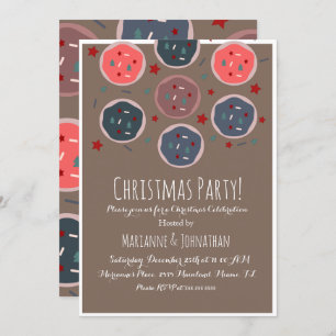 Invitation Cookies de Noël doux Échange d'arroseurs