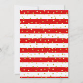 Invitation Cookies d'hiver et cacao Fête d'anniversaire des e (Dos)