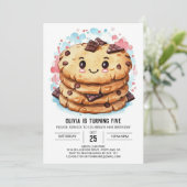 Invitation Cookies Enchanted en ligne Anniversaire (Debout devant)