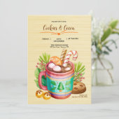 Invitation Cookies et Chocolat Chaud (Debout devant)