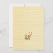 Invitation Cookies et Chocolat Chaud (Dos)