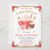 Invitation Cookies et Cocoa 2e anniversaire (Devant)