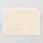 Invitation Cookies et Cocoa - avec Photo (Dos)