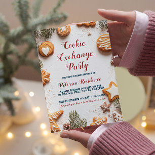 Invitation Cookies I Sweets Exchange Party