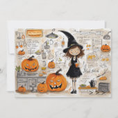 Invitation Cookup Halloween (Devant)