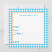 Invitation cool Fête des amoureux d'été (Dos)