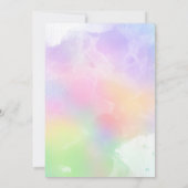 Invitation Cool fun adolescent typographie moderne doux 16 (Dos)