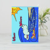 Invitation Cool party invite (Debout devant)