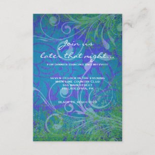 Invitation COOL PHOTO COLLAGE Bat mitzvah Party Card
