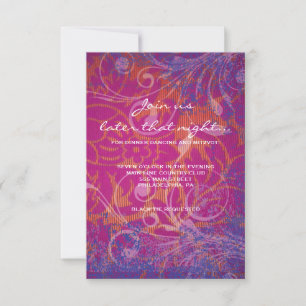Invitation COOL PHOTO COLLAGE Bat mitzvah Party Card