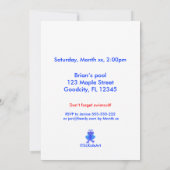 Invitation Cool Pool Party ! (Dos)