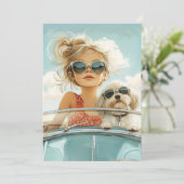 Invitation Cool Ride avec meilleur ami (Debout devant)