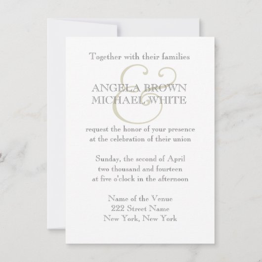 Invitation Copie de mariage d'aquarelle (Dos)