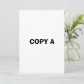 Invitation copier (Debout devant)