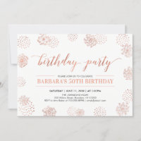 Copper Design moderne 50e, 60e fête d'anniversaire