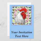 Invitation Coqs ! (Devant / Derrière)