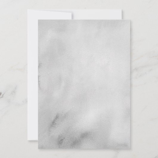 Invitation Coquette Black Bow et Pearl Boho (Dos)