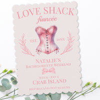 Coquette Bow Corset Social Club Bachelorette