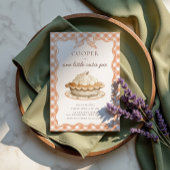 Invitation Coquette Bow Cutie Pie 1er Anniversaire