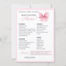 Coquette Bow rose - Nom modifiable, 5x7