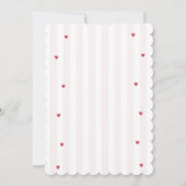 Invitation Coquette Cherry on Top Bow Baby Girl Shower (Dos)