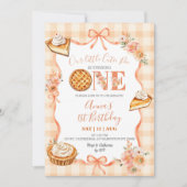 Invitation Coquette Cottage Cutie Pie Anniversaire (Devant)