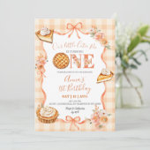 Invitation Coquette Cottage Cutie Pie Anniversaire (Debout devant)