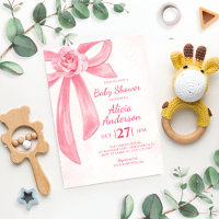 Coquette de la chèvre rose vif moderne bébé fille