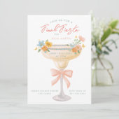 Invitation Coquette Final Fiesta 3 Day Itinerary Bachelorette (Debout devant)