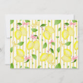 Invitation Coquette lemon cocktail A tini bit Older birthday (Dos)