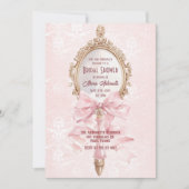 Invitation Coquette Marie Antoinette Rococo Fête des mariées (Devant)
