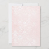 Invitation Coquette Marie Antoinette Rococo Fête des mariées (Dos)