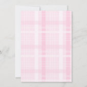 Invitation Coquette Pink Bow Graduation (Dos)