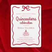 Invitation Coquette Quinceanera
