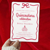 Invitation Coquette Quinceanera