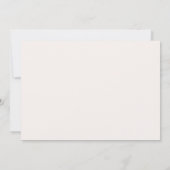 Invitation Coquette Rose Bow Girl Anniversaire Photo (Dos)