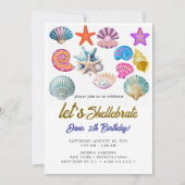 Invitation coquillages (Devant)