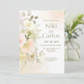 Invitation Corail Doux (Debout devant)