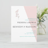 Invitation Corail Géométrique Nouvelle Valeur Budget Épic Rem (Debout devant)